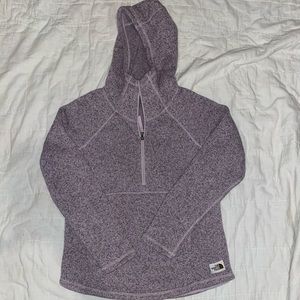 The North Face half zip pull over